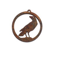Magpie Two Hanging Ornament Garden Art