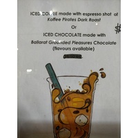 Iced coffee/chocolate