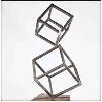 Cubes  balancing Sculpture