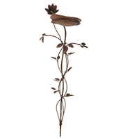 Birdbath Garden Stake Three