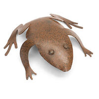 Large Frog Metal Garden Art