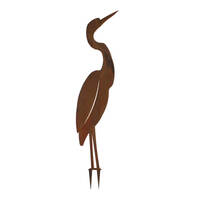 Brolga Wedge Stake One Garden Art 