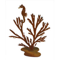 Seahorse in Kelp Garden Art 