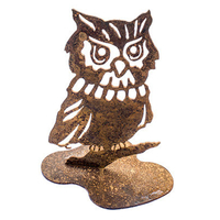 Owl Metal Garden Art 