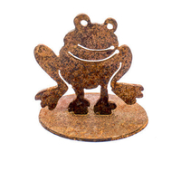 Frog Stand Garden Art 