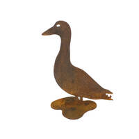 Drake Duck Stand Garden Art