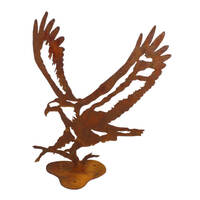 Small Eagle Stand Garden Art 