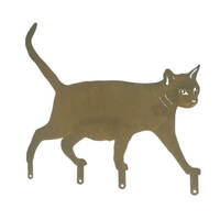 Cat on Fence Garden Art 