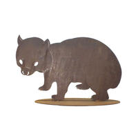 Wombat Large Stand Garden Art