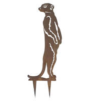 Meerkat Stake 2 Garden Art 