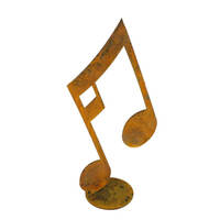 Large Music Note Stand Garden Art 
