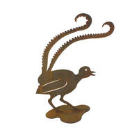 Lyrebird Stand Garden Art 