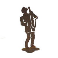 Jazz Saxophone Player Medium Stand
