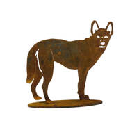 Standing Dingo Medium Stand Garden Art 