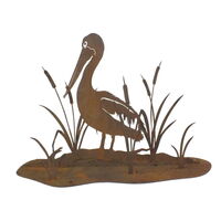Pelican and Bullrush Stand 