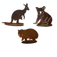 Aussie Icons Set Small Garden Art