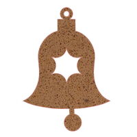 Small Christmas Bauble Decoration Bell Garden Art