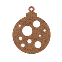 Large Christmas Bauble Decoration Spots Garden Art