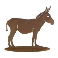 Donkey Stand Large Garden Art