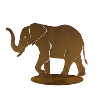 Elephant Stand Large Garden Art 