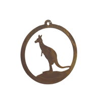 Kangaroo Hanging Ornament Garden Art