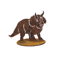 Triceratops Dinosaur Small Garden Art 