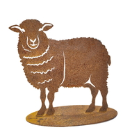 Medium Sheep Stand Garden Art