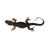 Small Smooth Gecko with Curled Tail