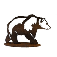 Bear Stand Garden Art