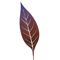 Large Leaf  Stakes Garden Art SOLD INDIVIDUALLY