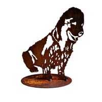 Cocker Spaniel Stand Medium Garden Art