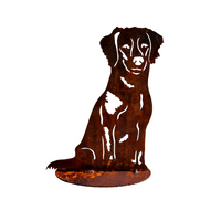 Golden Retriever Stand Medium Garden Art