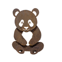 Large Panda Stand Garden Art