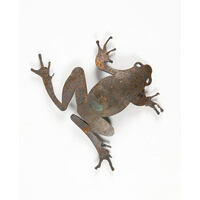 Hopping Frog Magnet Garden Art