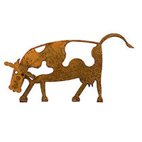 Cow Two Magnet Garden Art 