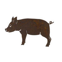 Pig Magnet Garden Art 