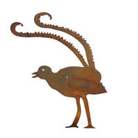 Lyrebird Magnet Garden Art 
