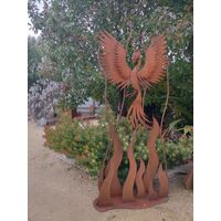 Phoenix Rising Sculpture