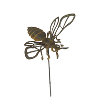 Bee Garden Stake Garden Art