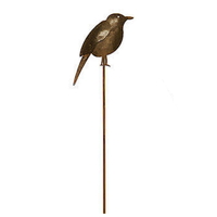 Finch Garden Stake Metal Garden Art