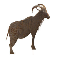 Goat Stake Garden Art