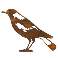 Magpie Wedge Stake Garden Art