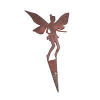 Fairy Wedge Stake Garden Art