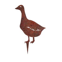 Goose Stake Garden Art 