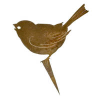 Sparrow Stake Garden Art 