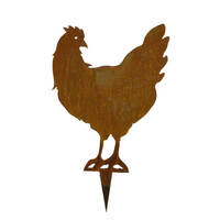 Chook Stake 2 Garden Art 