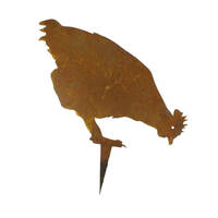 Chook Stake 3 Garden Art 