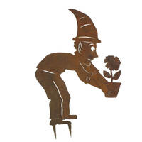 Garden Elf Boy Stake 1 Garden Art