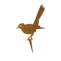 Willie Wagtail Stake Garden Art 