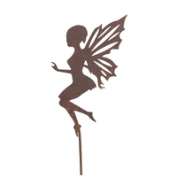 Fairy Stake Three Garden Art 